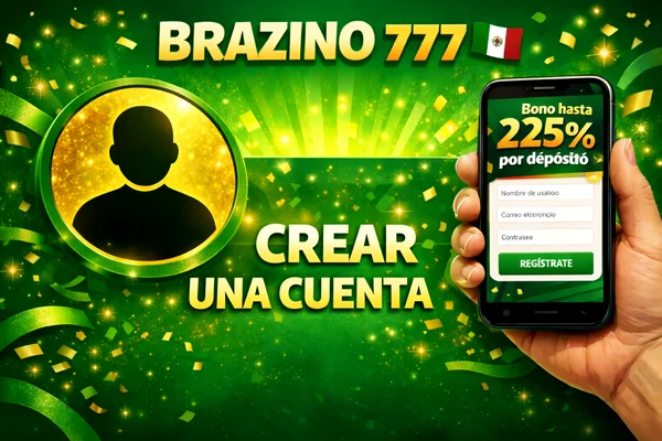 Registro en Brazino 777 — Bono hasta 225% por depósito y creación de cuenta